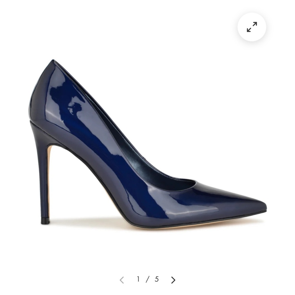 Elegant Navy Blue Stiletto Heels